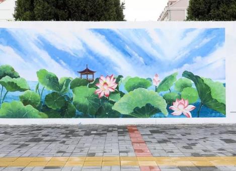 永寿墙绘施工材料制作工艺说明