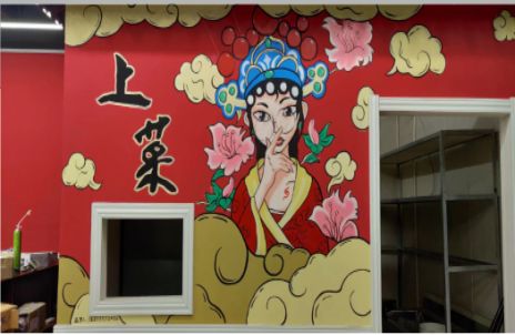 永寿墙体彩绘的发展和应用