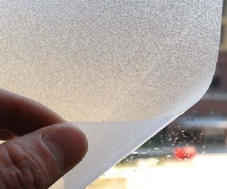 永寿玻璃门外面粘广告用什么材料好？