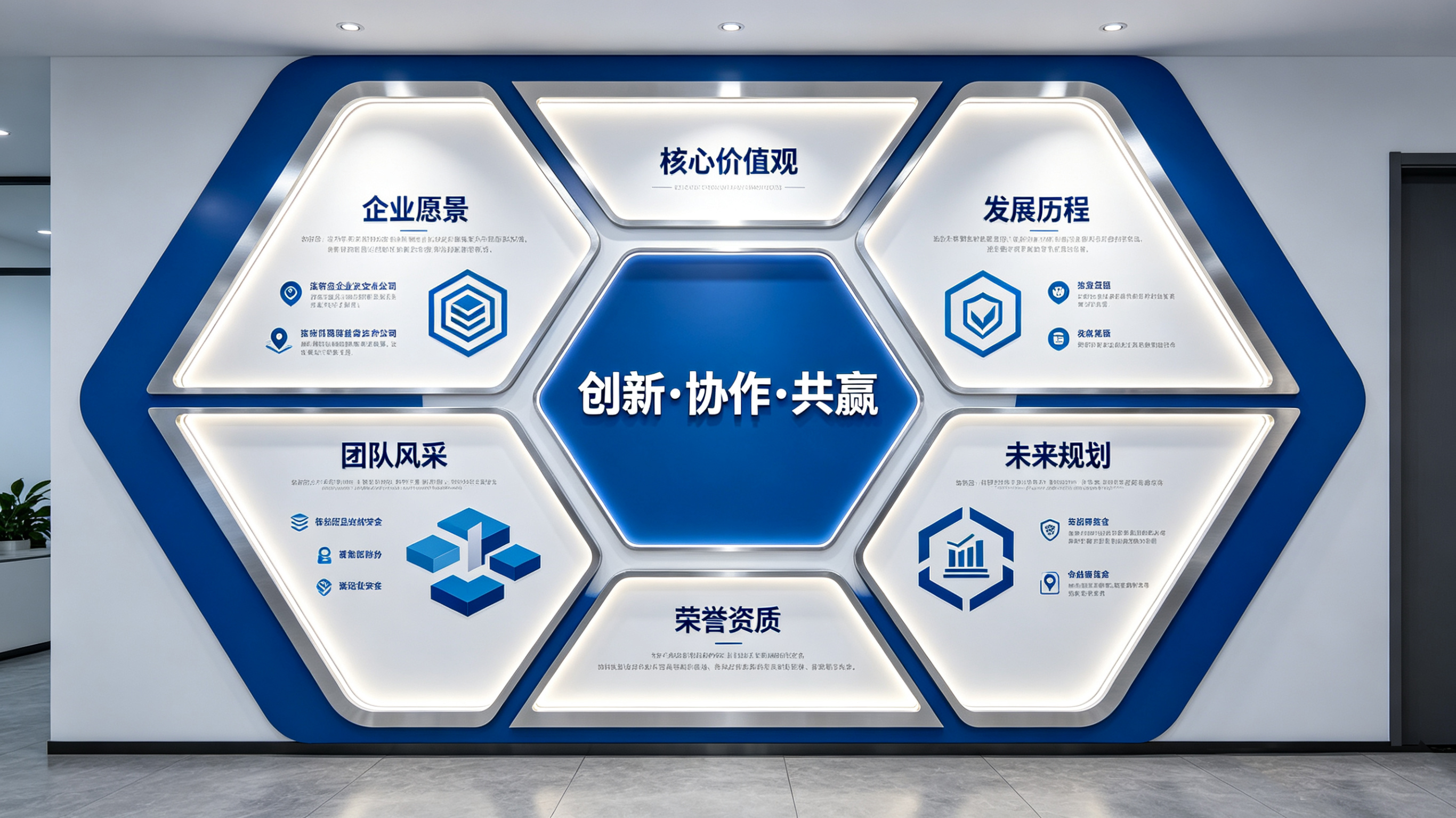 永寿企业文化墙六边形避坑指南（新手常犯5个错误）